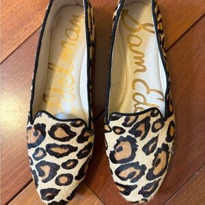 Sam Edelman genuine, calves, fur Flats
